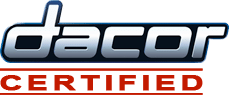 We are Dacor certified!
