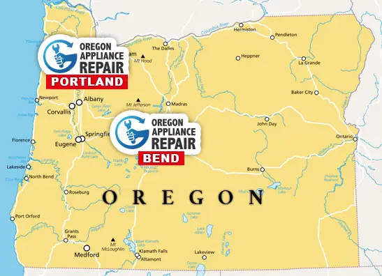 Map of Oregon